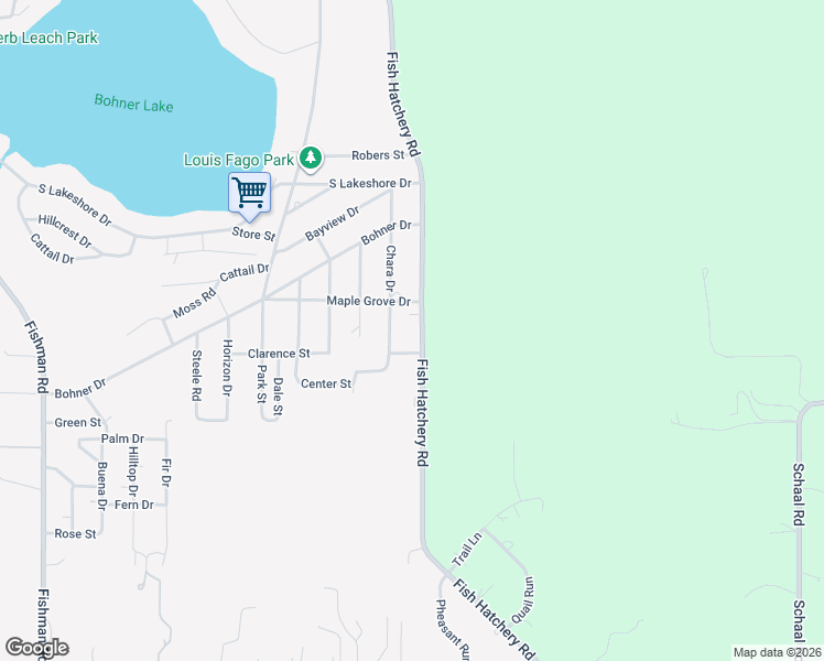 map of restaurants, bars, coffee shops, grocery stores, and more near 8426 Fish Hatchery Rd in Burlington