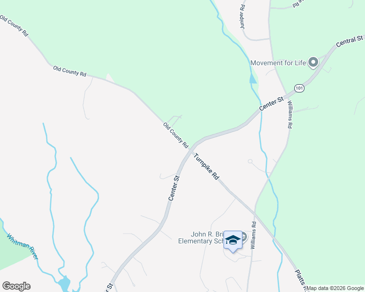 map of restaurants, bars, coffee shops, grocery stores, and more near 5 Old County Road in Ashburnham