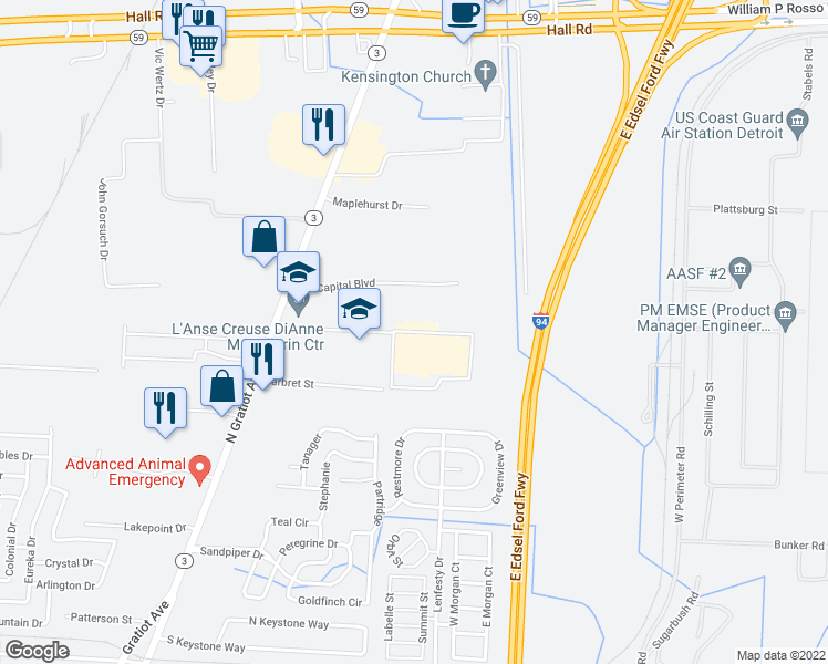 Frederick Pankow Boulevard Charter Township Of Clinton Mi Walk Score