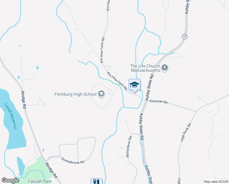 map of restaurants, bars, coffee shops, grocery stores, and more near in Fitchburg