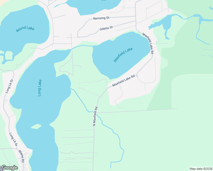 map of restaurants, bars, coffee shops, grocery stores, and more near 1107 Maxfield Lake Road in Hartland