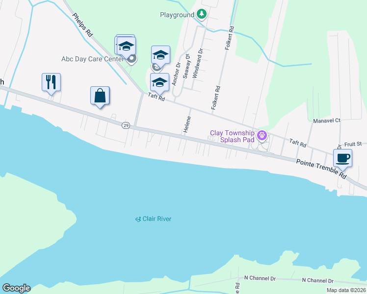 map of restaurants, bars, coffee shops, grocery stores, and more near 9744 Ventura Court in Pearl Beach