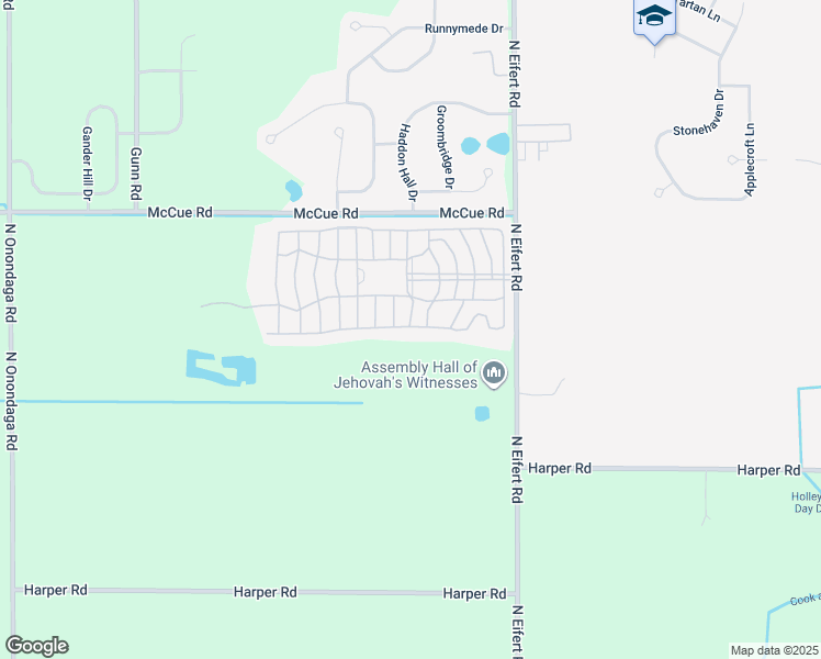 map of restaurants, bars, coffee shops, grocery stores, and more near 1392 Clermont Road in Delhi charter Township