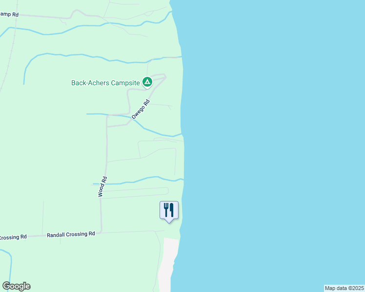 map of restaurants, bars, coffee shops, grocery stores, and more near 2913 Adeline Drive in Himrod