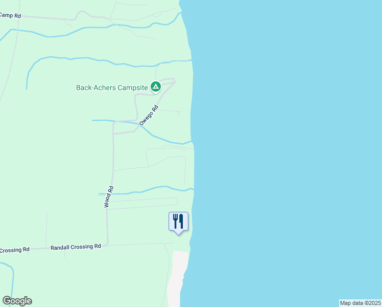 map of restaurants, bars, coffee shops, grocery stores, and more near 2913 Adeline Drive in Himrod