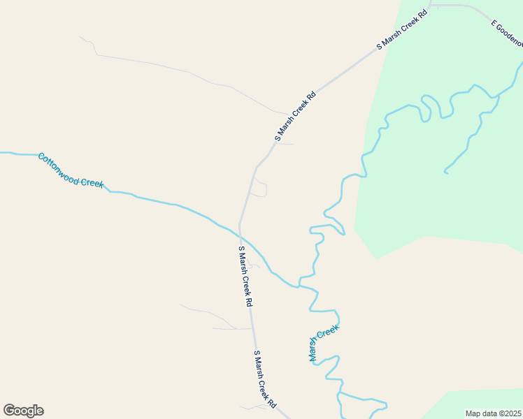 map of restaurants, bars, coffee shops, grocery stores, and more near 9754 South Marsh Creek Road in McCammon