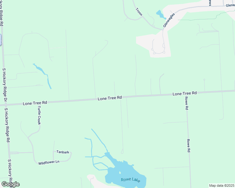 map of restaurants, bars, coffee shops, grocery stores, and more near 2214 Lone Tree Road in Highland Charter Township