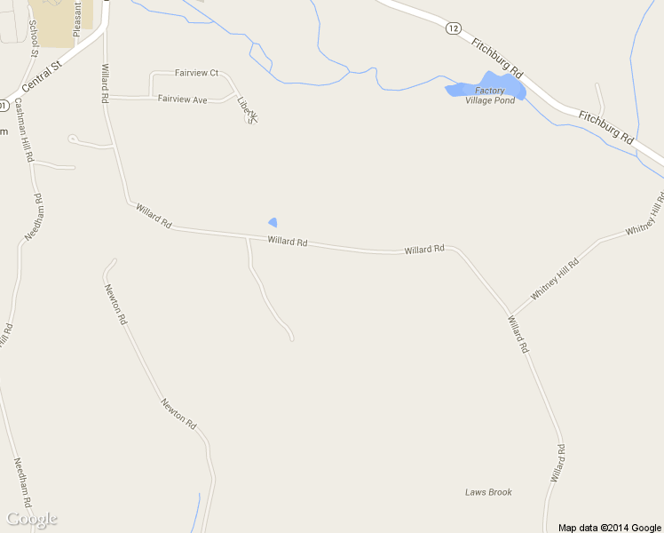 map of restaurants, bars, coffee shops, grocery stores, and more near 128 Willard Rd in Ashburnham