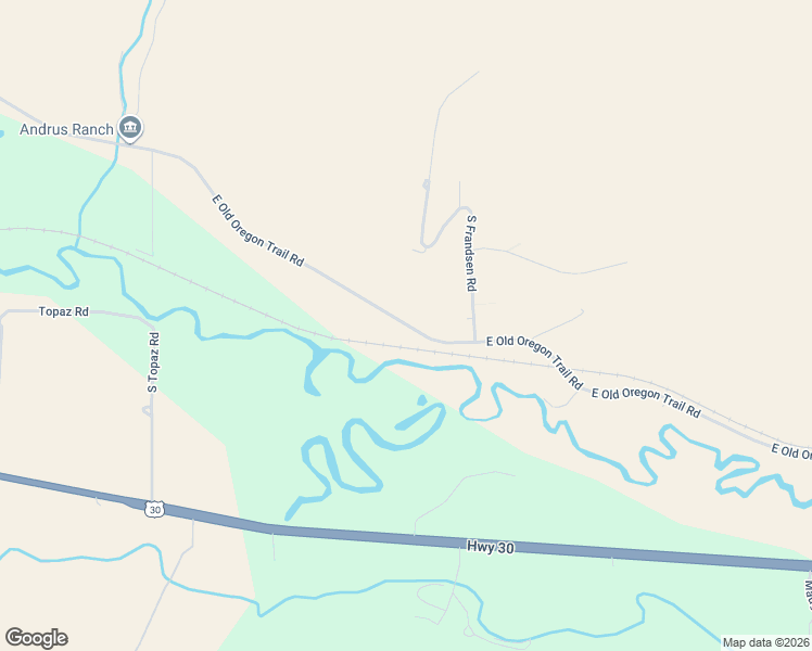 map of restaurants, bars, coffee shops, grocery stores, and more near 7713 East Old Oregon Trail Road in Lava Hot Springs