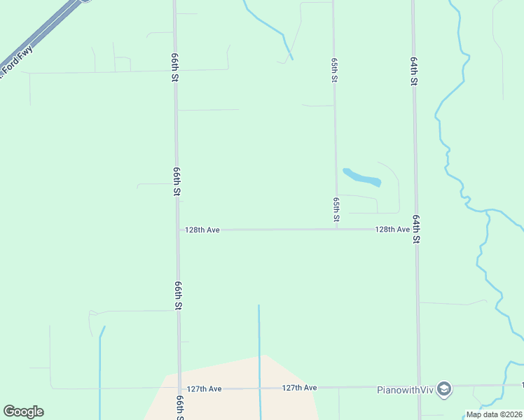 map of restaurants, bars, coffee shops, grocery stores, and more near 6551 128th Avenue in Fennville