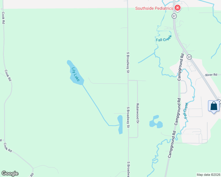 map of restaurants, bars, coffee shops, grocery stores, and more near 2204 South Broadway Road in Hastings