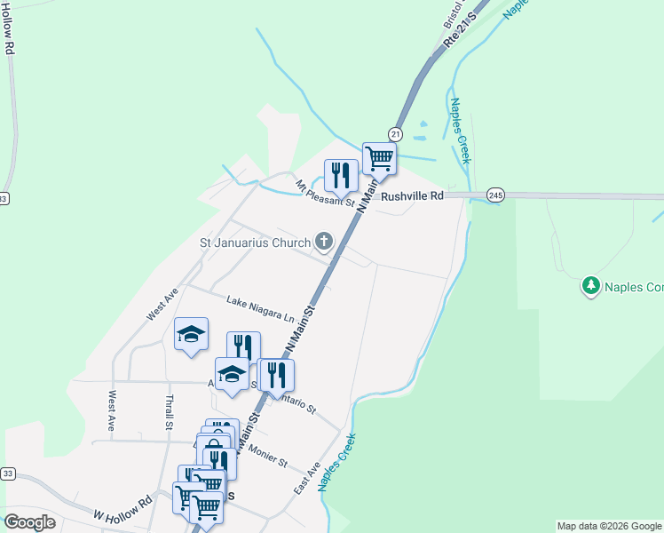 map of restaurants, bars, coffee shops, grocery stores, and more near 0 Tobey Street in Naples