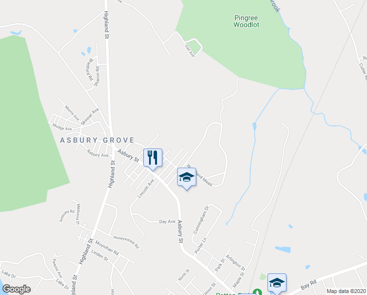 map of restaurants, bars, coffee shops, grocery stores, and more near 107 Grant Avenue in Hamilton