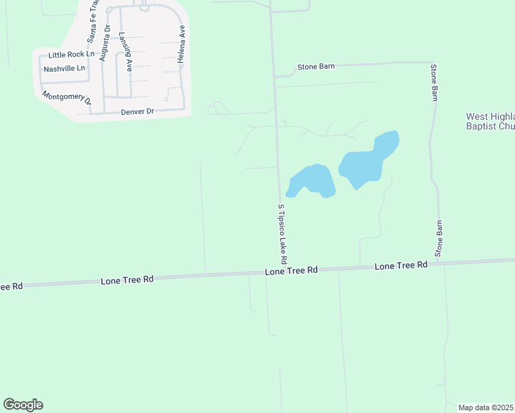 map of restaurants, bars, coffee shops, grocery stores, and more near 630 South Tipsico Lake Road in Livingston County