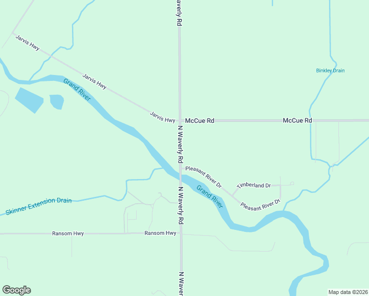 map of restaurants, bars, coffee shops, grocery stores, and more near 1444 Waverly Road in Delhi charter Township