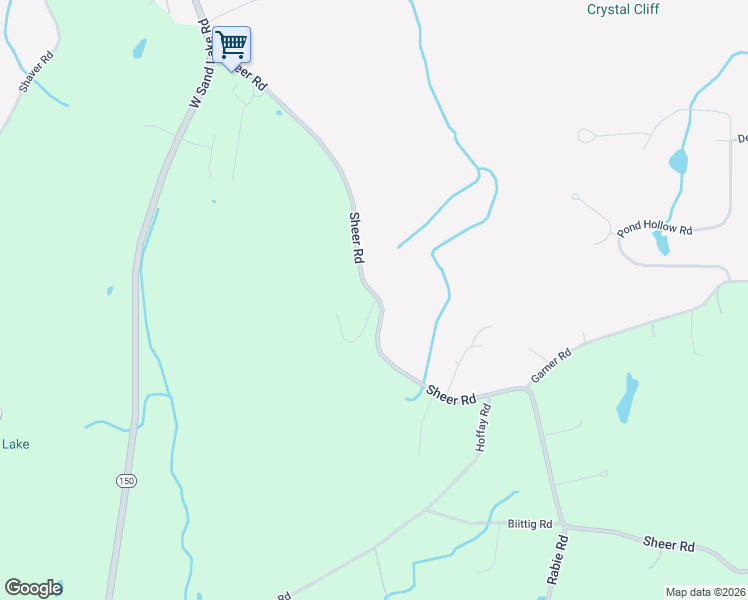 map of restaurants, bars, coffee shops, grocery stores, and more near 339 Sheer Road in Averill Park