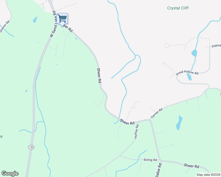 map of restaurants, bars, coffee shops, grocery stores, and more near 339 Sheer Road in Averill Park