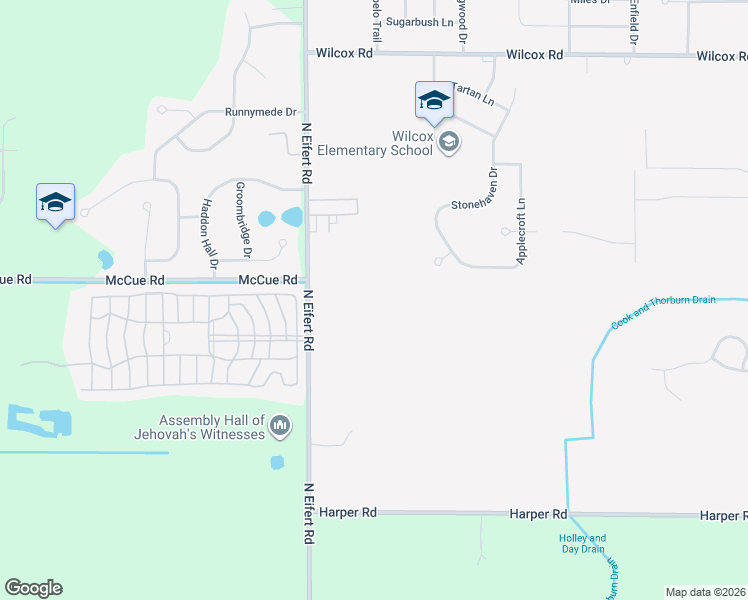 map of restaurants, bars, coffee shops, grocery stores, and more near 1490 Eifert Road in Delhi Charter Township