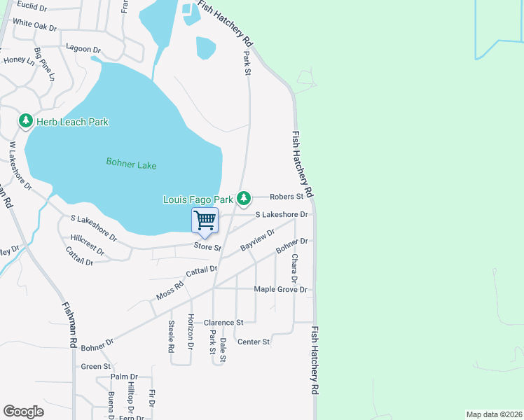 map of restaurants, bars, coffee shops, grocery stores, and more near 32900 South Lakeshore Drive in Burlington