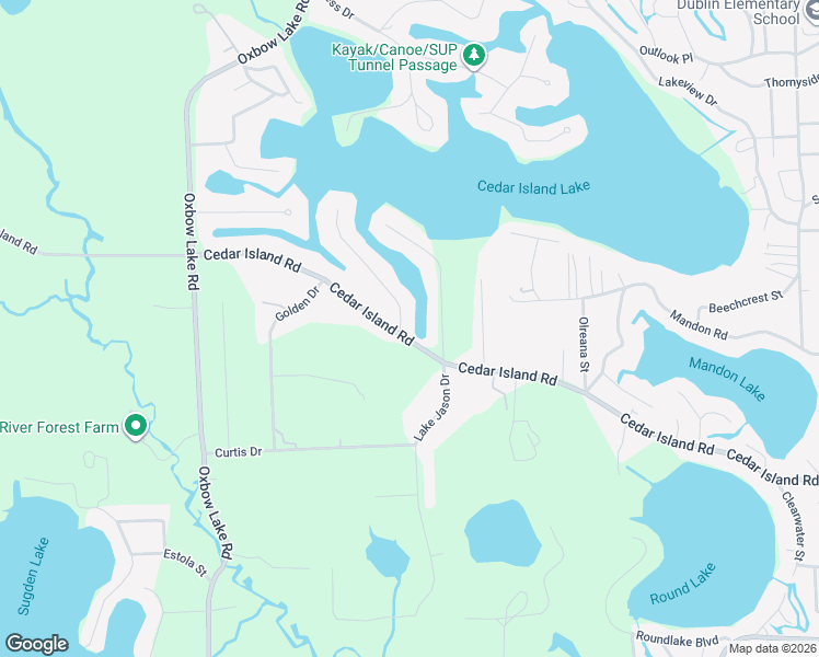 map of restaurants, bars, coffee shops, grocery stores, and more near 10115 Cedar Island Road in White Lake charter Township