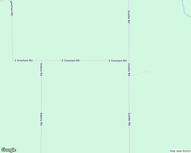 map of restaurants, bars, coffee shops, grocery stores, and more near 11718 East Gresham Road in Fairbank