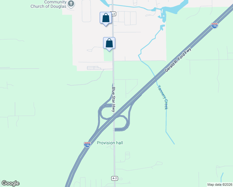 map of restaurants, bars, coffee shops, grocery stores, and more near 2826 Blue Star Highway in Fennville