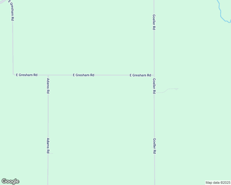 map of restaurants, bars, coffee shops, grocery stores, and more near 11718 East Gresham Road in Fairbank