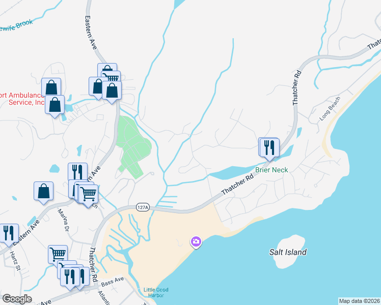 map of restaurants, bars, coffee shops, grocery stores, and more near 43 Witham Street in Gloucester
