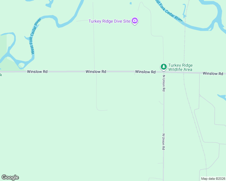 map of restaurants, bars, coffee shops, grocery stores, and more near 9035 Winslow Road in Janesville