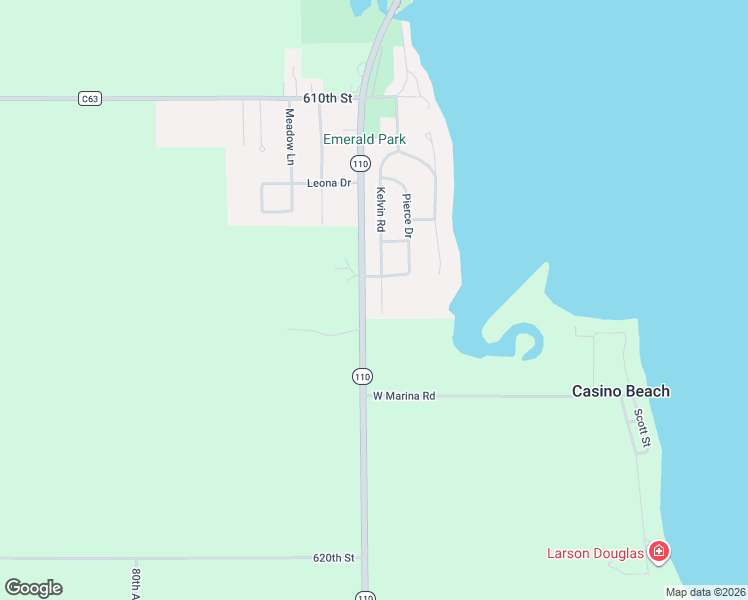 map of restaurants, bars, coffee shops, grocery stores, and more near 6146-6148 85th Ave in Storm Lake