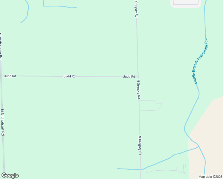 map of restaurants, bars, coffee shops, grocery stores, and more near 9155 Judd Road in Fowlerville