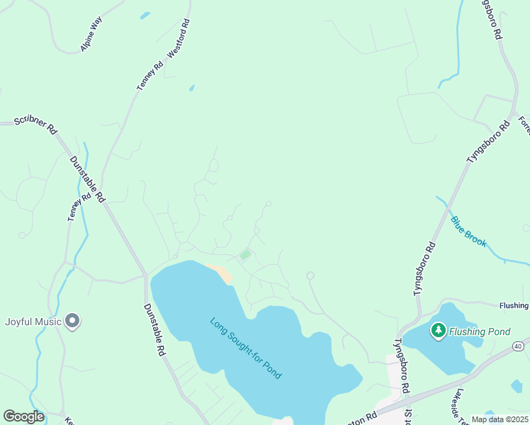 map of restaurants, bars, coffee shops, grocery stores, and more near 23 Lazy Day Drive in Westford