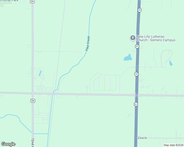 map of restaurants, bars, coffee shops, grocery stores, and more near 1700 64th Ave in Kenosha