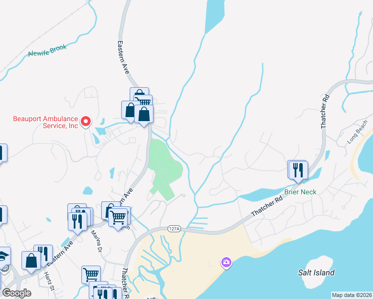 map of restaurants, bars, coffee shops, grocery stores, and more near 10 Witham Street in Gloucester