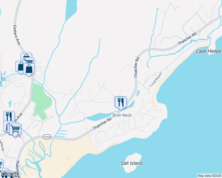 map of restaurants, bars, coffee shops, grocery stores, and more near 7 Oxford Road in Gloucester