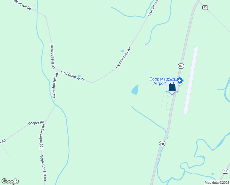 map of restaurants, bars, coffee shops, grocery stores, and more near 152 Fred Ottaway Road in Cooperstown