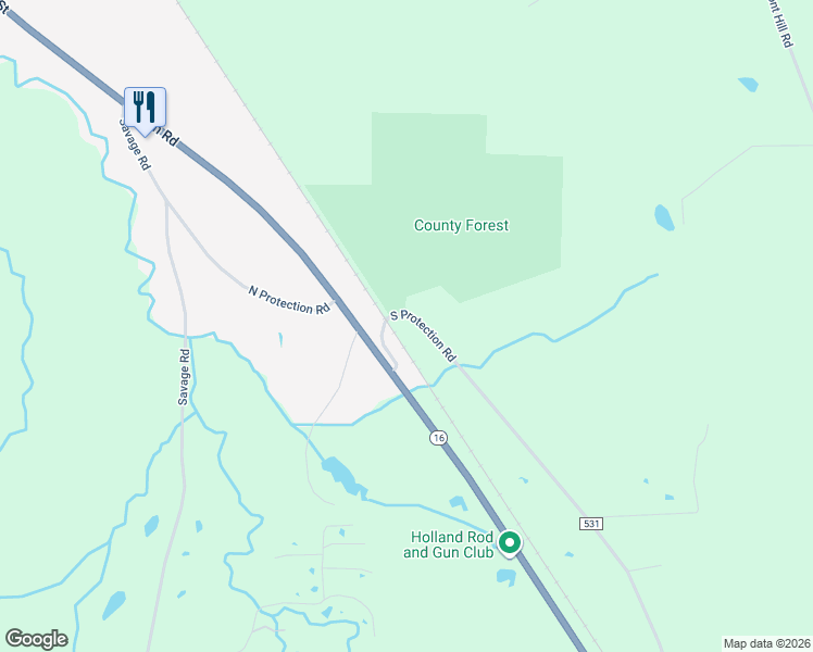 map of restaurants, bars, coffee shops, grocery stores, and more near 9335 South Protection Road in Holland