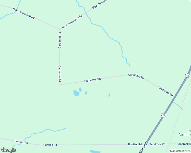map of restaurants, bars, coffee shops, grocery stores, and more near 2071 Carpenter Road in Eden