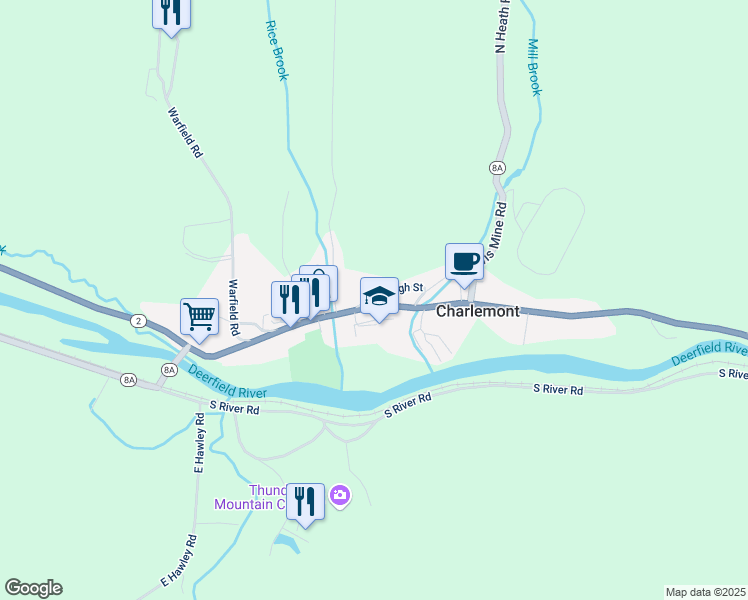map of restaurants, bars, coffee shops, grocery stores, and more near in Franklin County