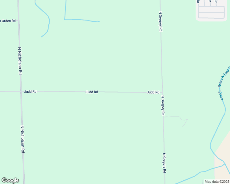 map of restaurants, bars, coffee shops, grocery stores, and more near 9340 Judd Road in Fowlerville