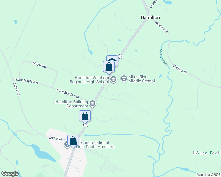 map of restaurants, bars, coffee shops, grocery stores, and more near 743 Bay Road in Hamilton
