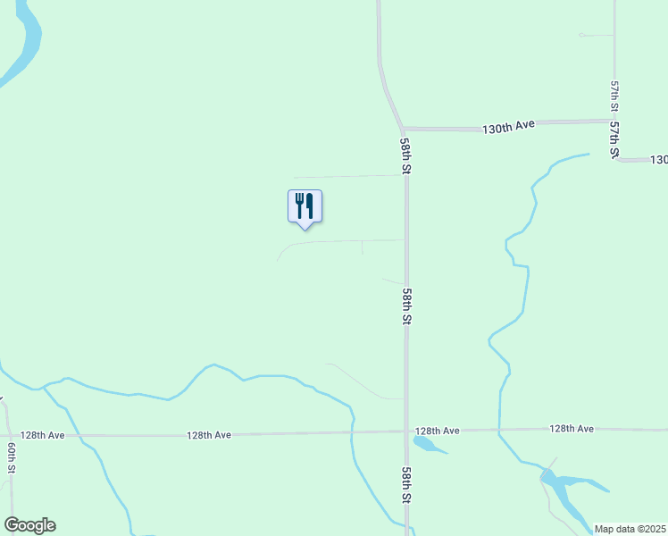 map of restaurants, bars, coffee shops, grocery stores, and more near 5858 1/2 Ell Court in Fennville