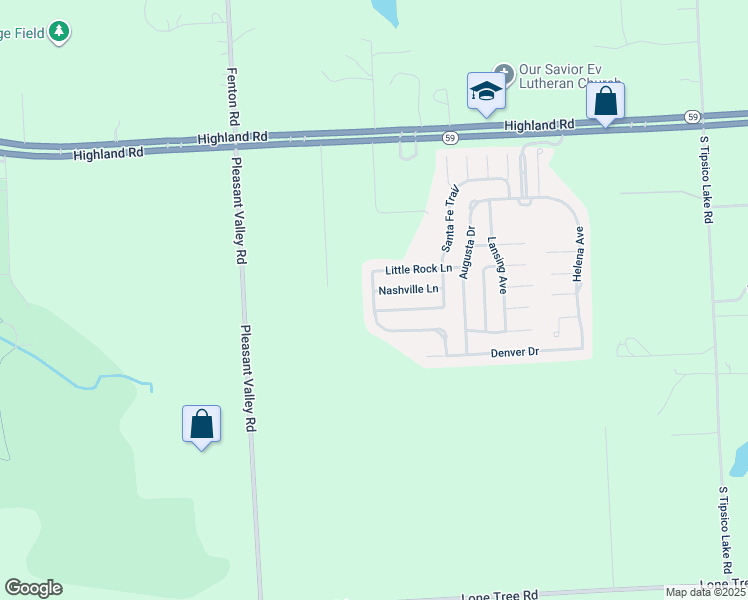 map of restaurants, bars, coffee shops, grocery stores, and more near 1749 Montgomery Drive in Hartland