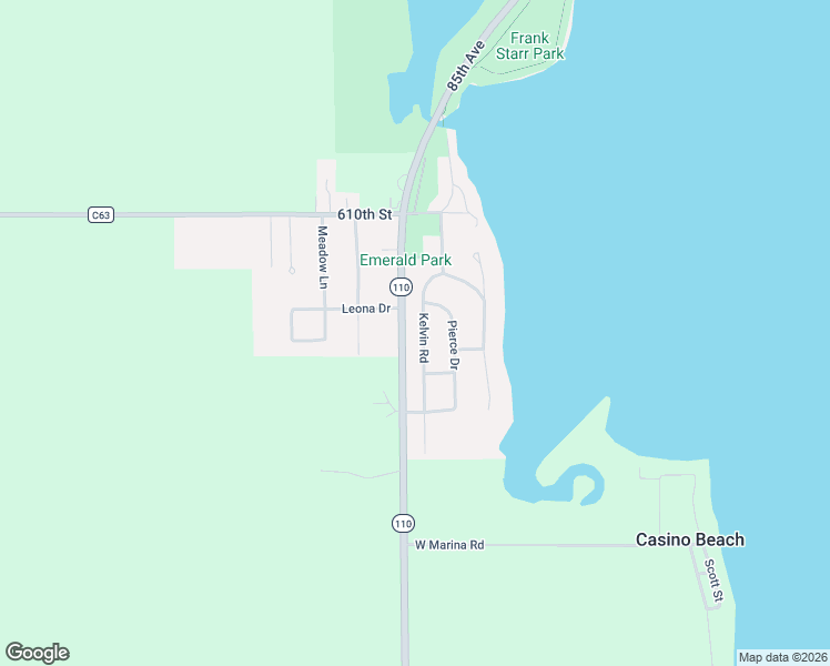 map of restaurants, bars, coffee shops, grocery stores, and more near 912 Kelvin Road in Storm Lake