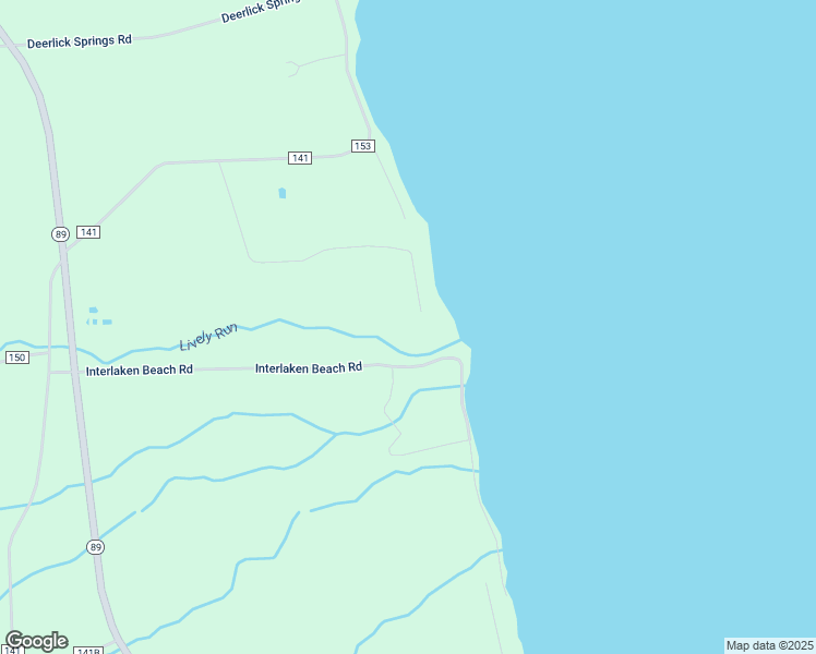 map of restaurants, bars, coffee shops, grocery stores, and more near 8123 Bainbridge Beach in Ovid