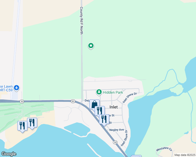 map of restaurants, bars, coffee shops, grocery stores, and more near 529 Valencia Drive in Delavan