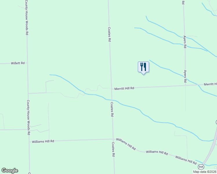 map of restaurants, bars, coffee shops, grocery stores, and more near 2756 Coates Road in Penn Yan