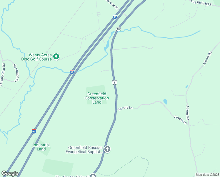 map of restaurants, bars, coffee shops, grocery stores, and more near 950 Bernardston Road in Greenfield
