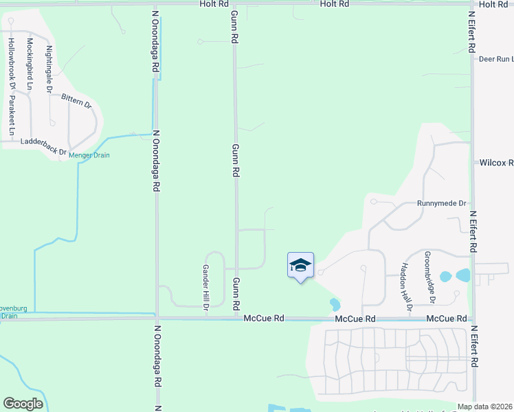 map of restaurants, bars, coffee shops, grocery stores, and more near 1657 Royal Crescent in Delhi charter Township