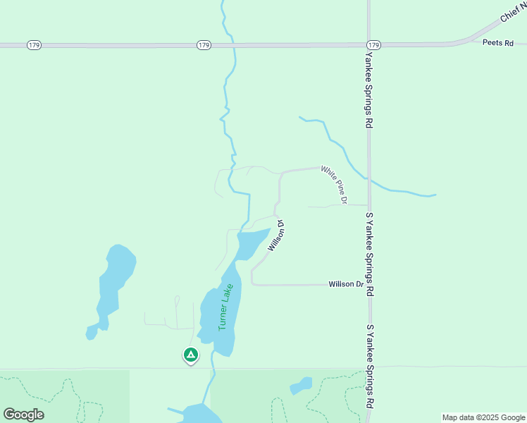 map of restaurants, bars, coffee shops, grocery stores, and more near 1492 English Oak Drive in Middleville